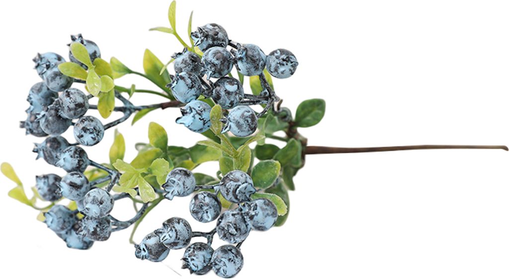 realistische künstliche Beeren dekorativen gut aussehenden Blumenarrangementssimulation Blaubeerfestvorräte-Blau