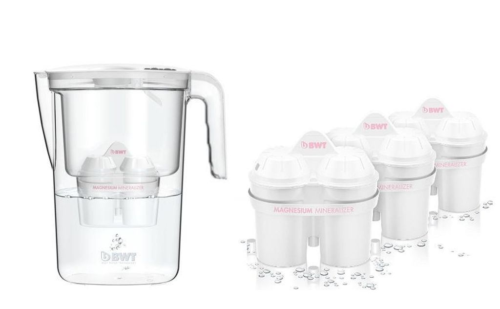 BWT VIDA filterkan, wit, 2,6 liter + 3 magnesium (Mg2+) Productafbeelding 