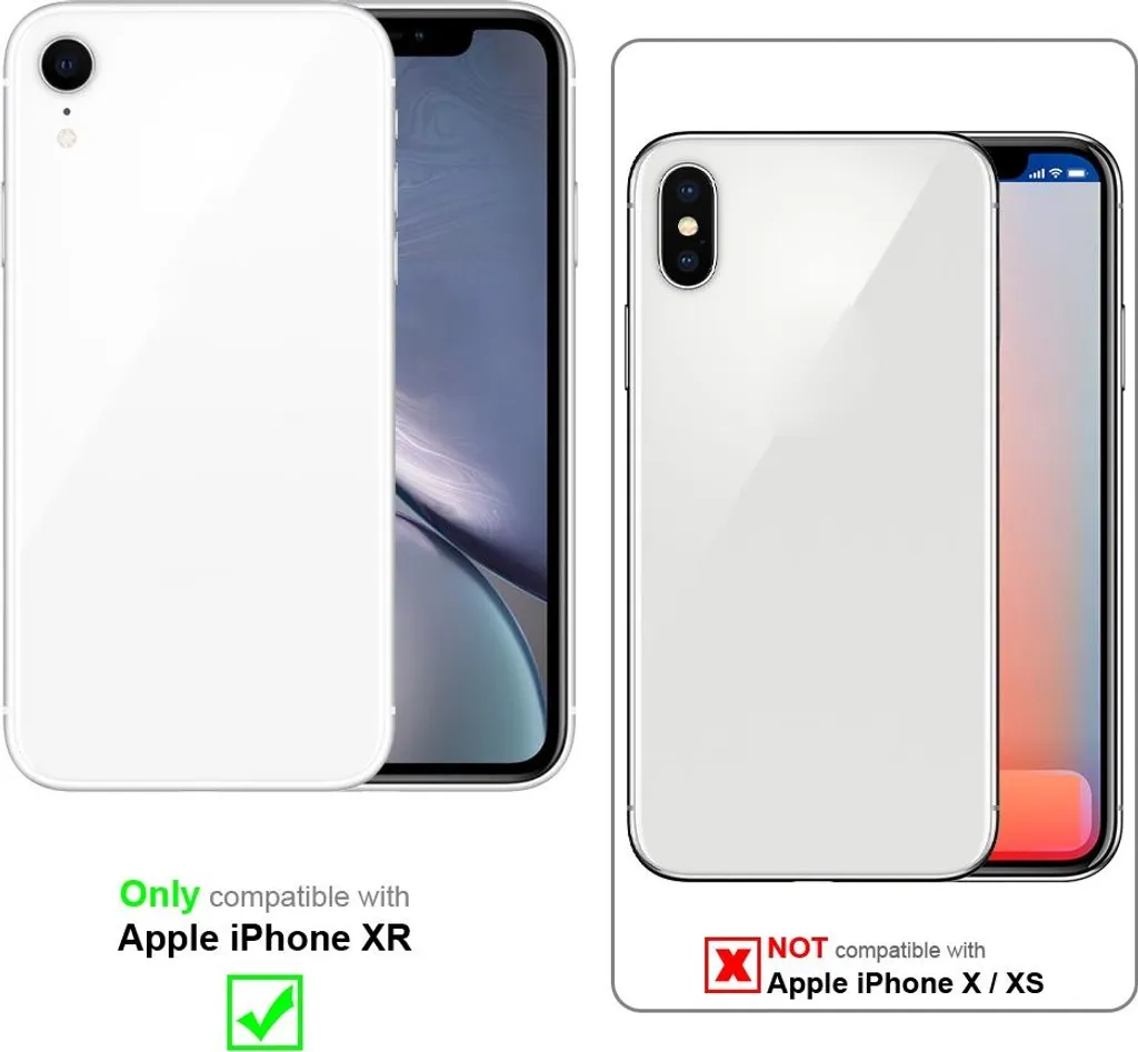 Offerta Cover iPhone XR Verde Cadorabo - Protezione TPU Silicone