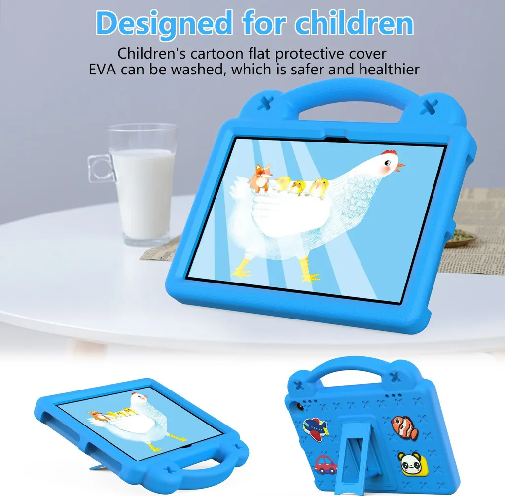 Cover Antiurto Fire HD 8 Plus 2024 2022 2020 | Protezione Bambini EVA - 2