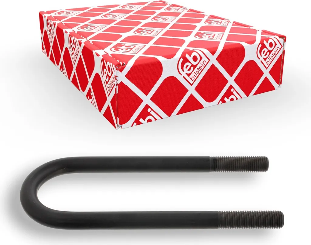 Febi Bilstein 35065 Federbride 320mm | Staffa a U per Balestre Autocarro
