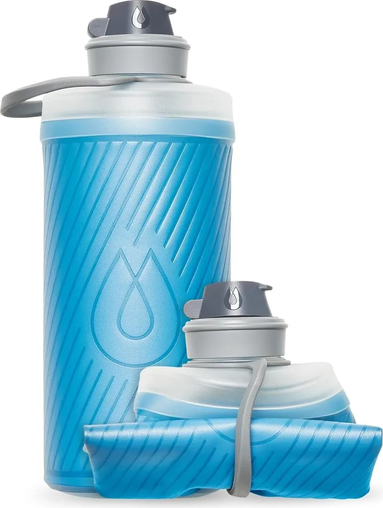 Bouteille d'eau pliable 750ml à 1,5L pour randonnée et bivouac technique