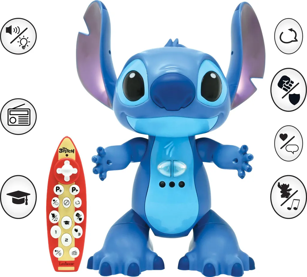 Robot Stitch avec voix originale et télécommande bilingue FR/EN