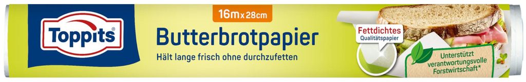 TOPPITS 4008871205179 Carta per tramezzini TOPPITS, Immagine del prodotto 