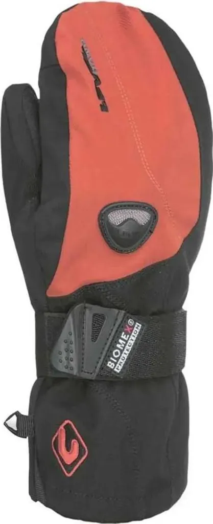 Gants de Ski Enfant Level Fly Gore-Tex Orange et Noir Taille Large