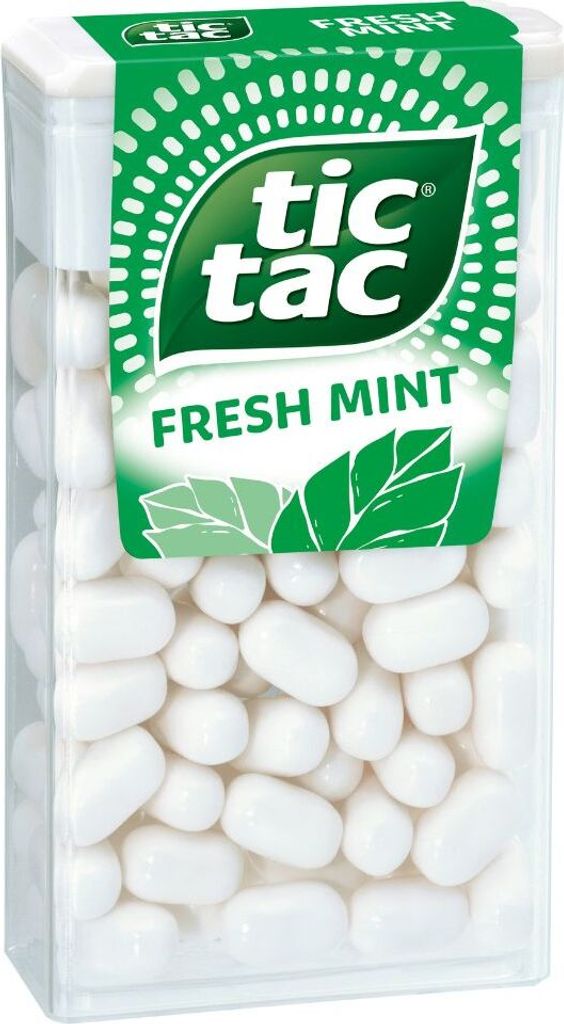 tic tac Fresh Mint Peppermint Dragees miętowe odświeżające Zdjęcie produktu 