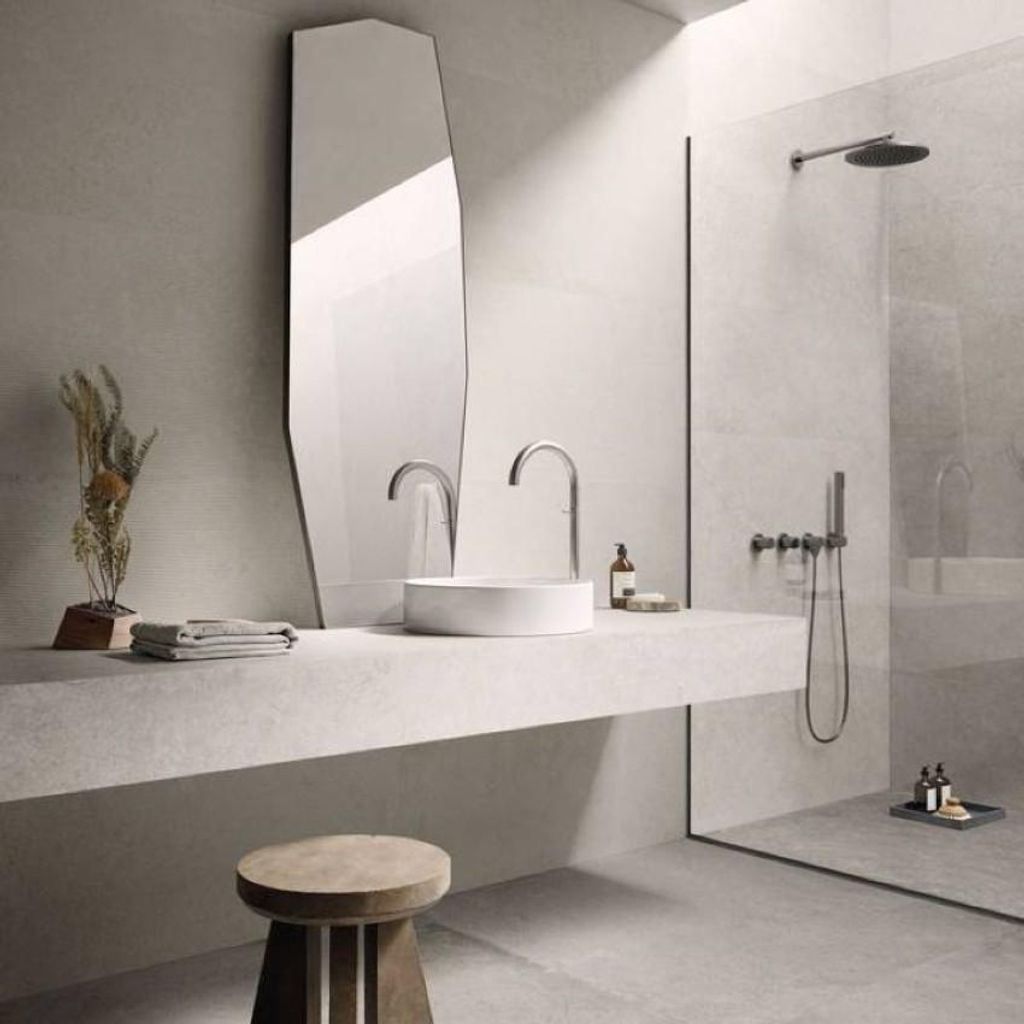 Fliesen Betonoptik Elfenbein 120x120 cm CASA39 Supergres Inx