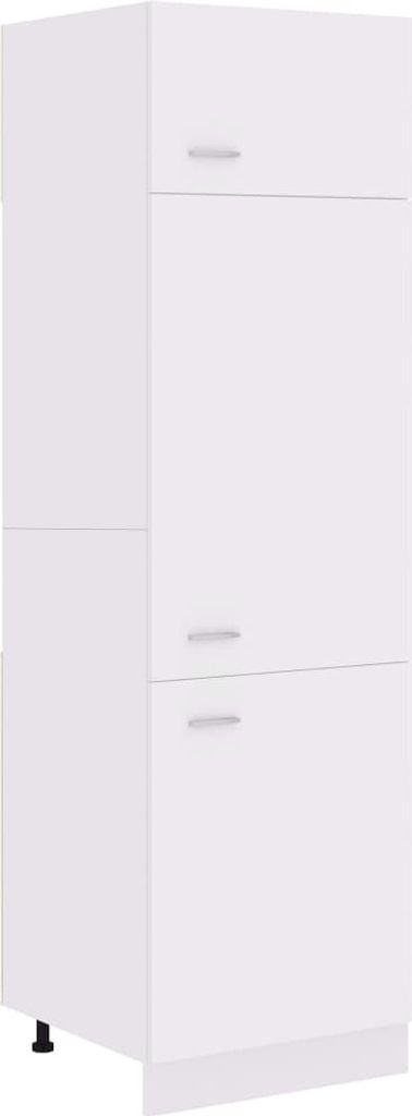 vidaXL Chłodzona szafka ścienna biała 60x57x207 cm materiał Zdjęcie produktu 8