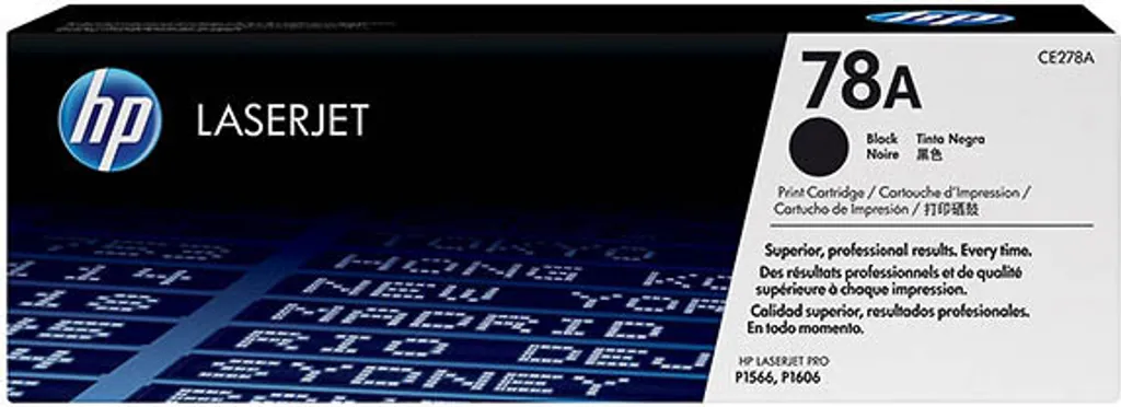 Toner HP CE278A 78A Noir : Évitez les Traces et Bruit d'Impression Laser