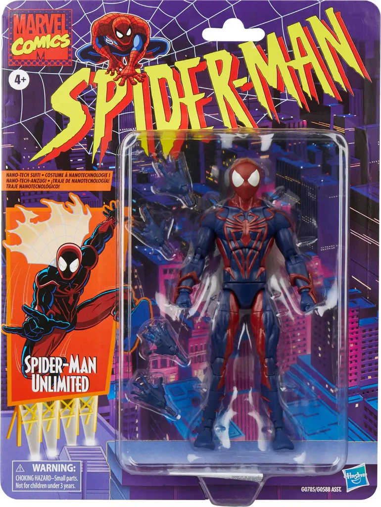 Figurine Spider-Man Unlimited 15cm Solide et Durable Hasbro Marvel