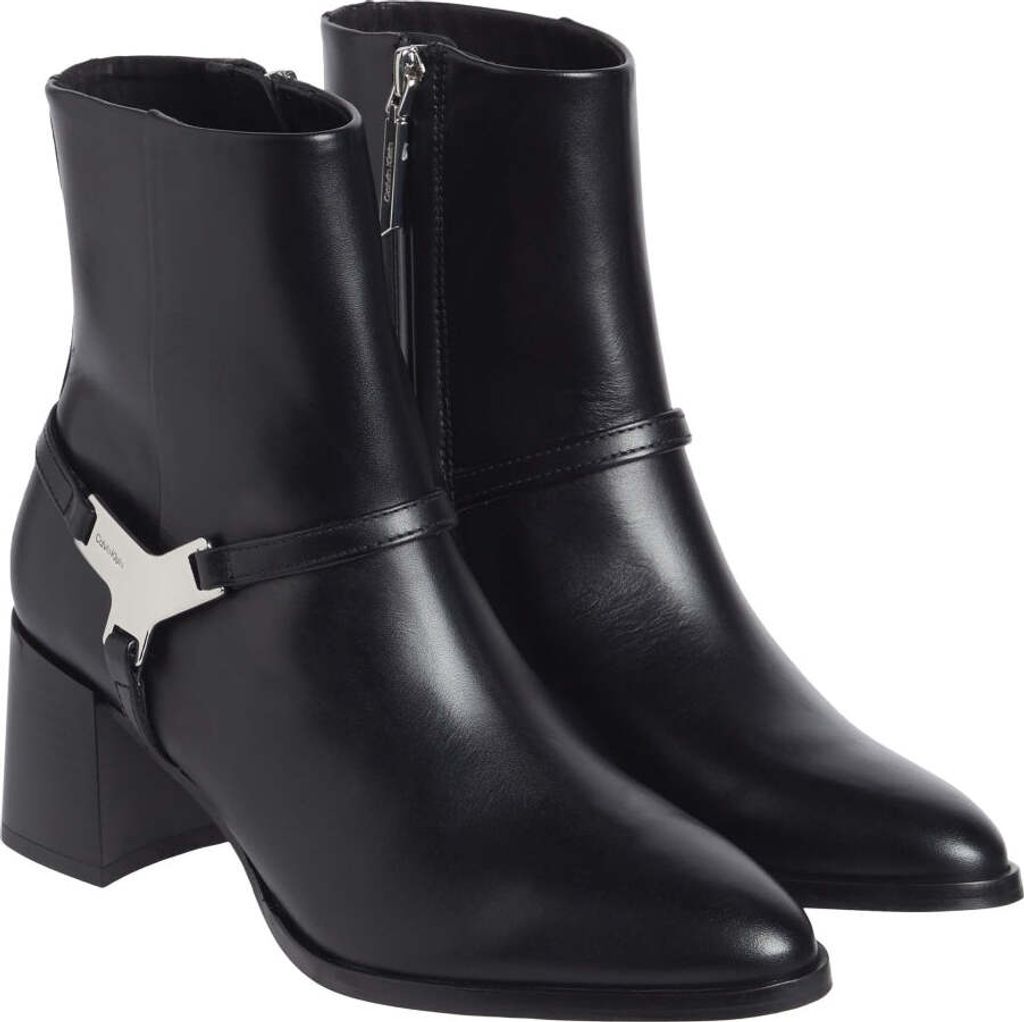 Calvin Klein Damen Stiefeletten HW0HW02095 BEH Farbe: Schwarz Größe: 37