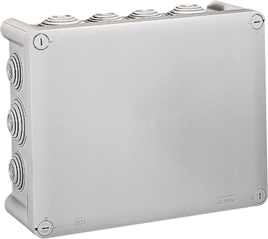 Boîtier étanche Legrand IP55 idéal pour dérivation électrique extérieure