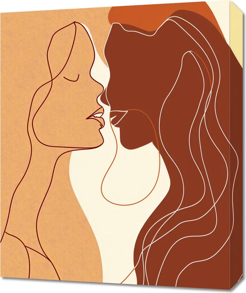 Image 50 x 60 cm Sensualité Syntez impression haute qualité design noir
