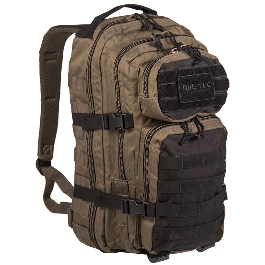 Mil-Tec Rucksack US Assault Pack SM ranger green schwarz Produktbild 