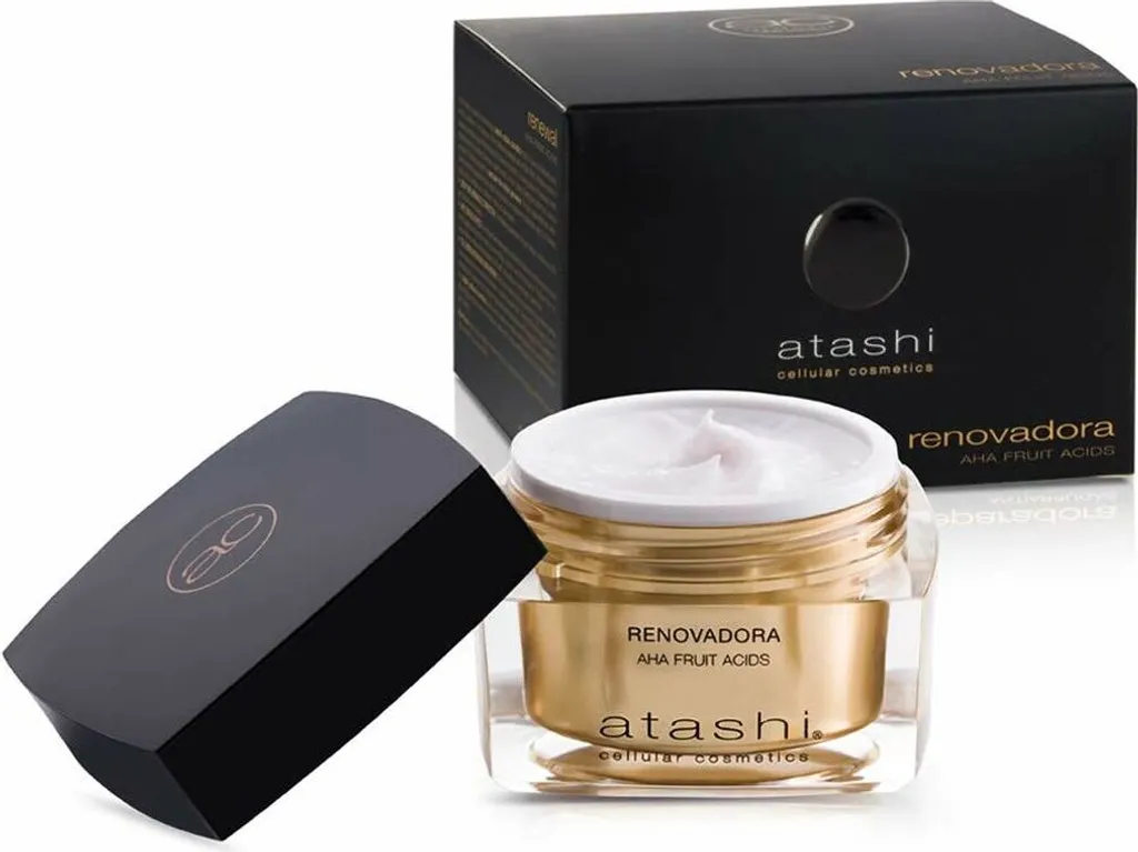 Atashi Crema Rinnovatrice AHA: Trattamento Anti-Età e Riparazione DNA 50ml