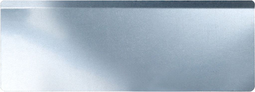 Trennblech für Werkstattwagen oder Schubladenschrank | HxB 10x22,7cm | Verzinkt