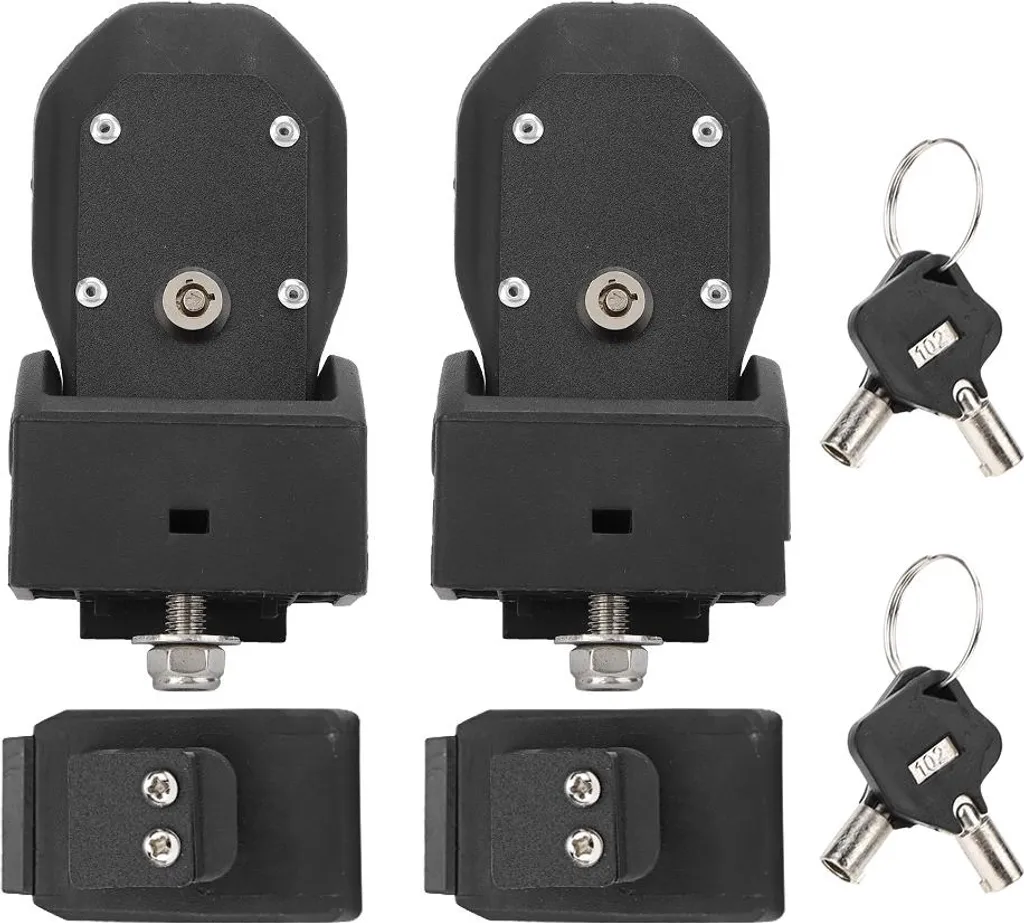 Loquet de capot antivol en métal robuste Jeep Wrangler JL 2018-2024