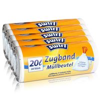 4x Swirl Zugband Müllbeutel 35L 15 stk./ Rolle 