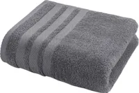 Handtuch - 50 x 100 cm - Grau - Baumwolle