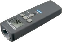 Fixpoint 77143 Ultraschall Entfernungsmesser, Grau - für Abstands-, Volumen- und Flächenberechnung mittels Laser
