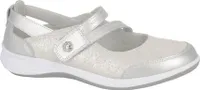Boulevard - Damen Riemchenschuhe, Glitzer, Wildleder DF2398 (38 EU) (Silber)
