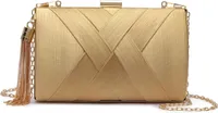 Abendtasche Sydney aus softem Stoff von collezione alessandro