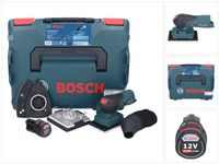 Bosch GSS 12V-13 Professional akumulátorová orbitální bruska 12 V + 1x akumulátor 3,0 Ah + L-BOXX - bez nabíječky