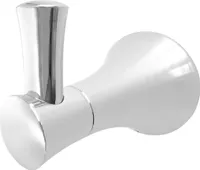 Handtuchhaken Handtuch Haken Wandhaken Kleiderhaken massiv Messing Chrom Sanlingo
