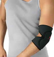 Ellenbogenbandage Neopren mit Köchel-Polster schwarz 6-XXL