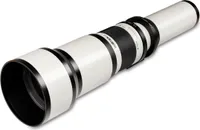 Walimex pro 650-1300mm 1:8-16 CSC Teleobjektiv für T2 - Manueller Fokus, Zoom-Teleobjektiv für Vollformat & APS-C Sensor, Ganzmetallfassung, inkl. Aufbewahrungstasche & Objektivdeckeln