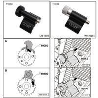 VAG Motor Einstellwerkzeug Einstell Zahnriemen Werkzeug VW Audi Golf Passat Polo