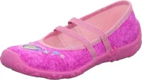 girlZ onlY Mädchen-Hausschuh Katze Pink, Farbe:rot, EU Größe:33