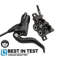 Magura MT5, 2-palcowy układ hamulcowy Aluminiowa, lekka dźwignia hamulca tarczowego