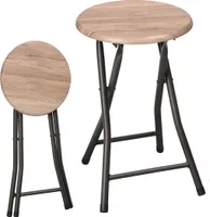 Urban Living Falthocker Faltstuhl Küchenhocker Hocker 151090