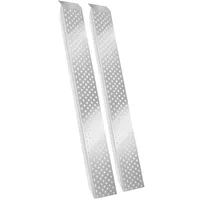 Auffahrrampen Sven 2er Set, 400 kg belastbar und rutschfest - silber
