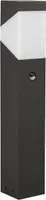 Lucande Sockelleuchte Kiran, 60 cm, Sensor, grau, IP44, E27