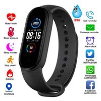 Smartwatch, Fitness Uhr, Sport Fitness Tracker, Schrittzähler, Herzfrequenz, Blutdruckmessgerät Bluetooth Armband, Sport Uhr, Android, Wasserdicht, Smartwatches