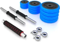 Činkový set HMS SGG30BAR 2x15 kg litina