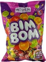 Roshen Bim Bom Hartkaramellen mit Frucht-Beere Füllung 1kg