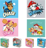 4x Paw Patrol Zauberhandtuch Kinder für Jungen & Mädchen - Magic Towel als Kinder Gästehandtuch - Magisches Handtuch Set - Handtücher 30x30 klein