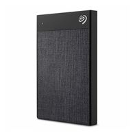 Seagate Backup Plus Ultra Touch 1TB External Hard Drive Portable HDD – Black USB-C USB 3.0, 1 Year Mylio Create, 2 Months Adobe CC Photography STHH1000400