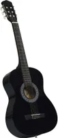 Klasická gitara pre začiatočníkov a deti čierna 3/4 39"