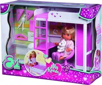 Evička Puppe mit Zimmer