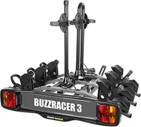 Buzzrack Buzzracer Fahrradständer Für 3 Fahrräder Schwarz 3 Bikes Schwarz 3 Bikes