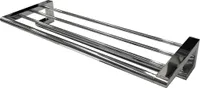 VIGOUR Handtuchablage derby universal 600 mm verchromt