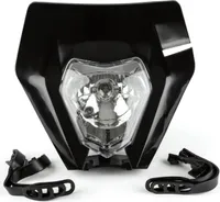 Czarny reflektor Str8 do KTM EXC