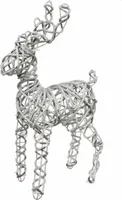 Weihnachts-Rentier verschneit 20 Led 58cm