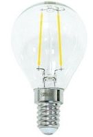 Żarówka LED 2W =25W E14 kula 2700K ciepła biel PILA retro filament