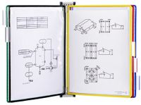 tarifold Wandsichttafelsystem Metall DIN A4 bestückt