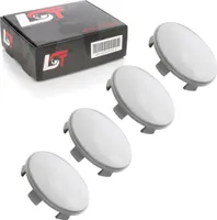 4x Radnabenkappe Nabendeckel Felgen Deckel Grau ø 60mm für AUDI PORSCHE